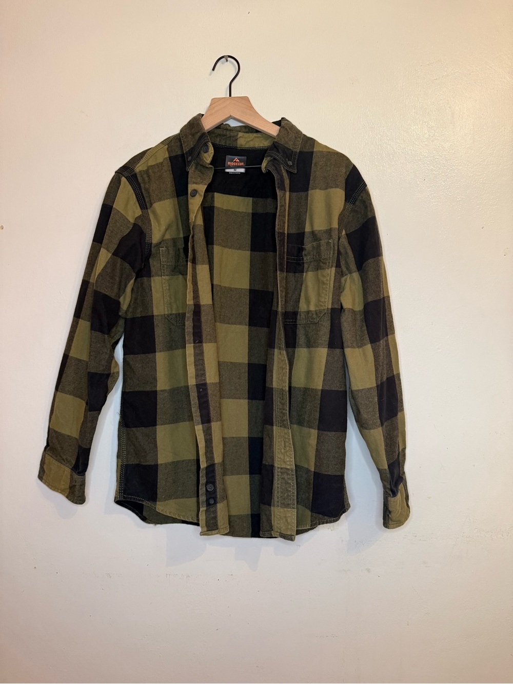 Outdoor Heritage Olive & Black Buffalo Plaid Button-Down Shirt